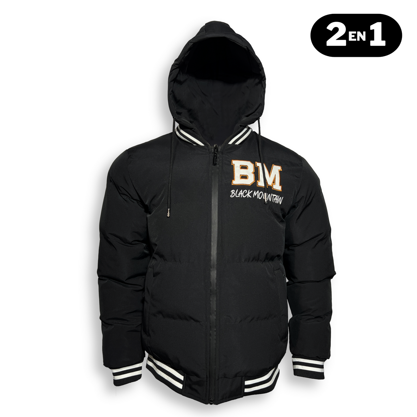 Chaqueta Unisex BMH232315-NEGRO 50% OFF