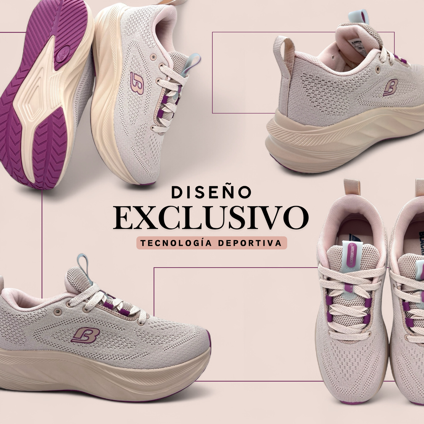Calzado Deportivo Dama BMD252999 ⚡️NUEVA COLECCIÓN⚡️