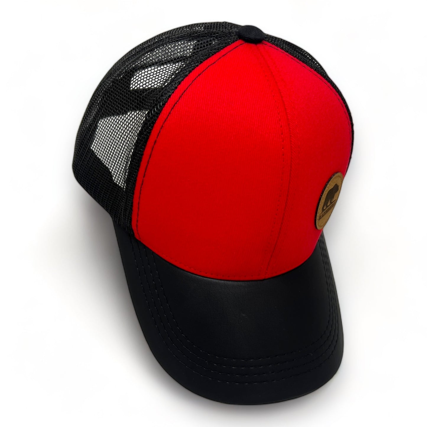 Gorra Unisex BMU2292-ROJO/NEGRO