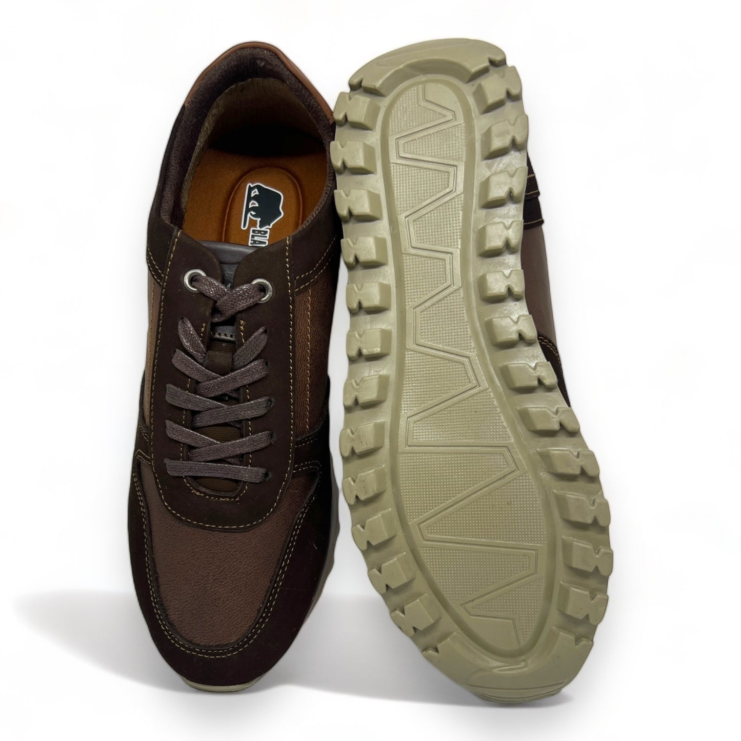 Calzado 100% Cuero Hombre BMH23728 50% OFF