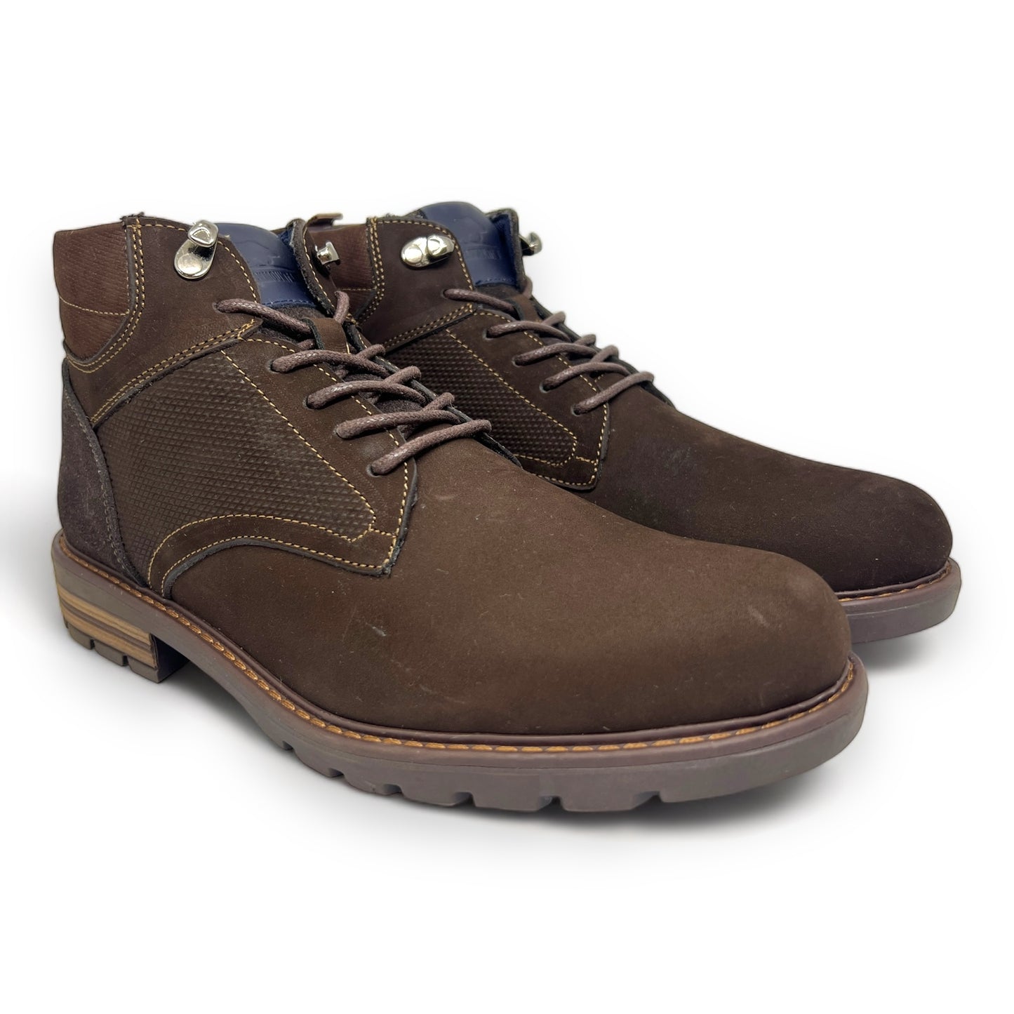 Calzado 100% Cuero Hombre BMH23773 50% OFF