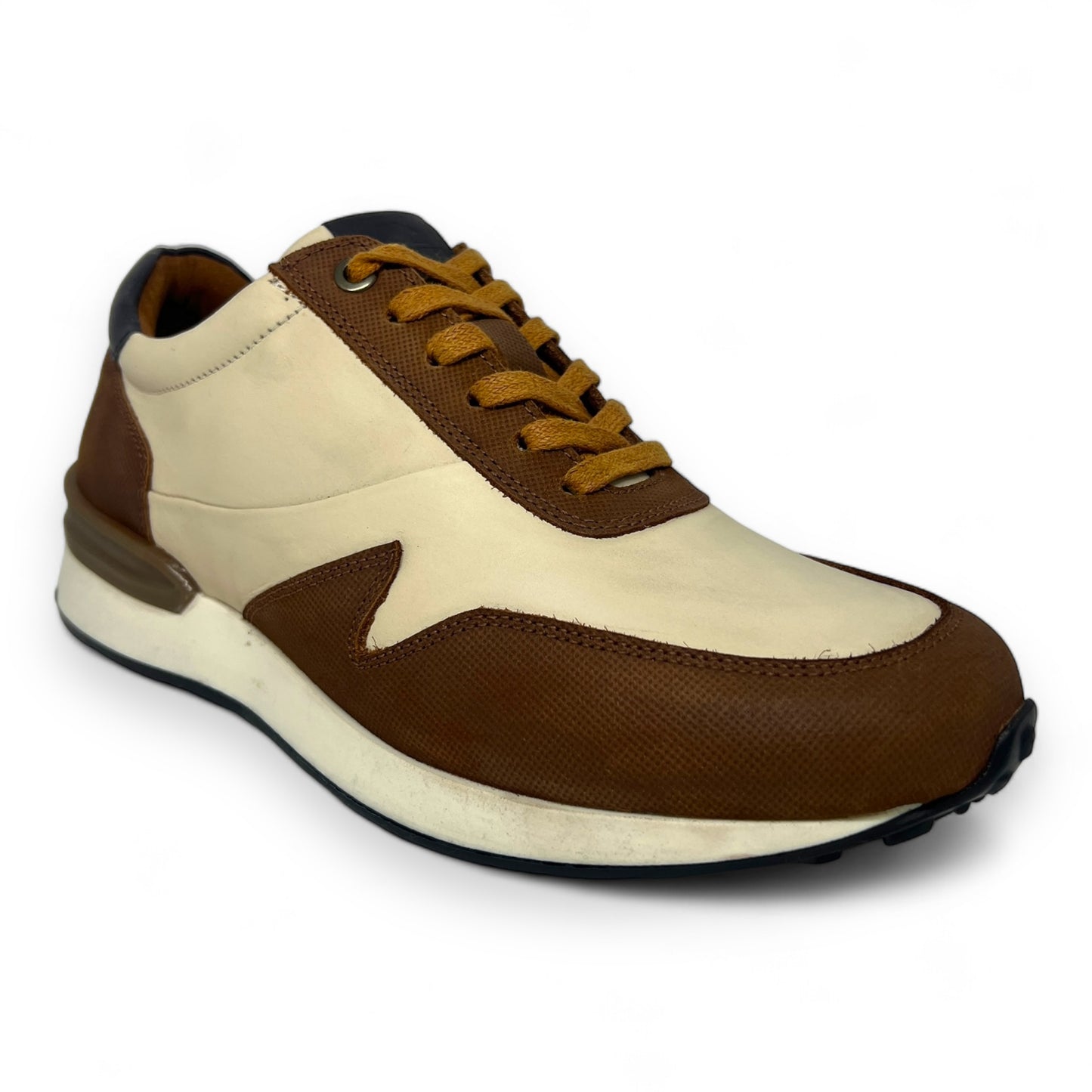 Calzado 100% Cuero Hombre BMAZ34-MIEL 60% OFF 2X200