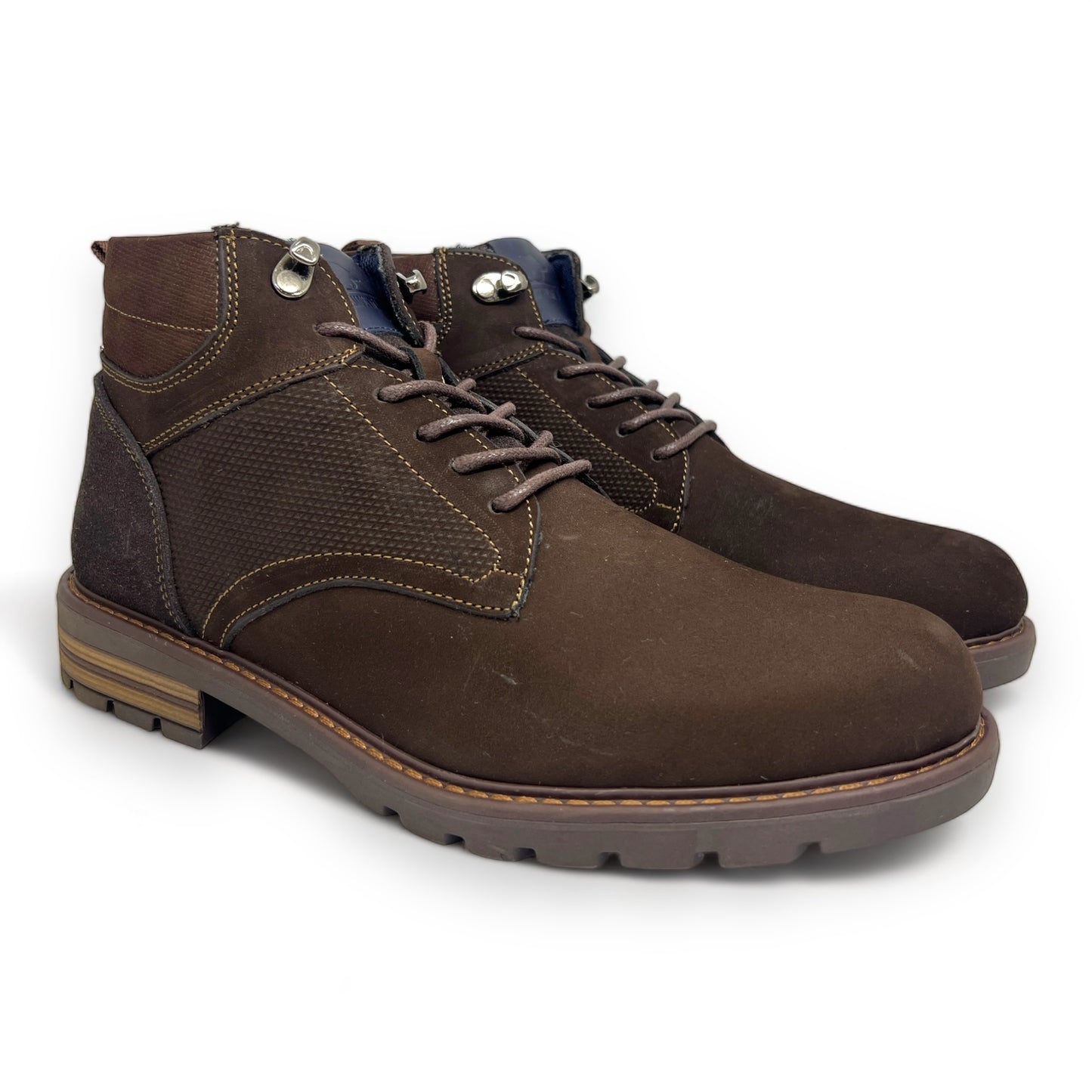 Calzado 100% Cuero Hombre BMH23773 50% OFF