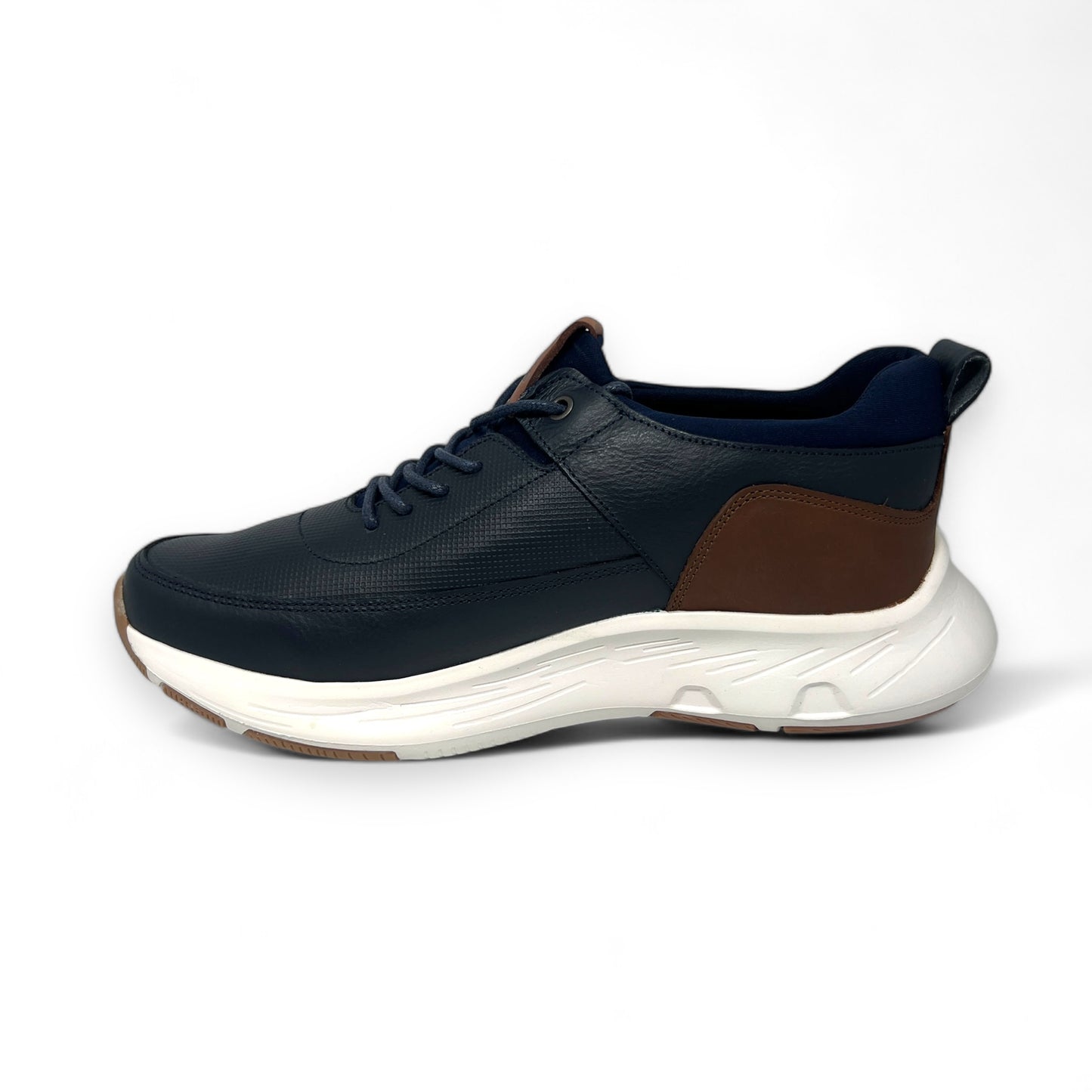 Calzado 100% Cuero Hombre BMH24912 - AZUL 10% OFF
