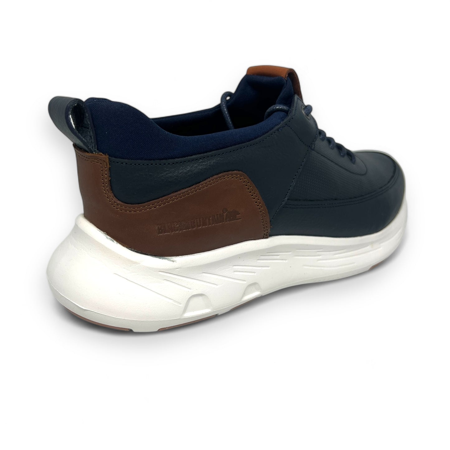 Calzado 100% Cuero Hombre BMH24912 - AZUL 10% OFF