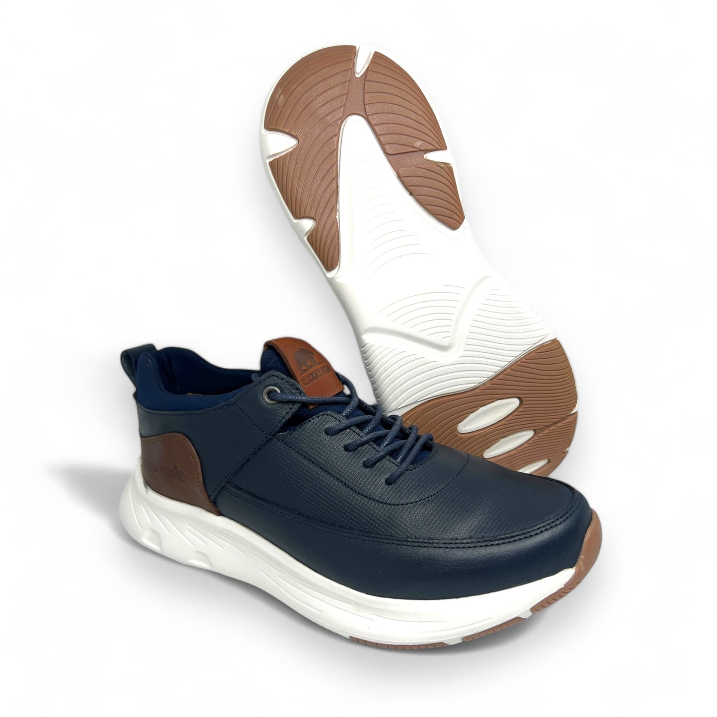 Calzado 100% Cuero Hombre BMH24912 - AZUL 10% OFF