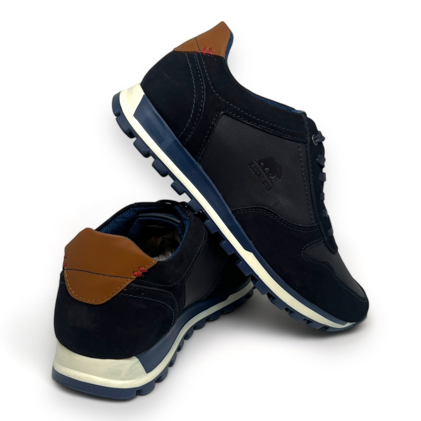 Calzado 100% Cuero Hombre BMH23728 50% OFF
