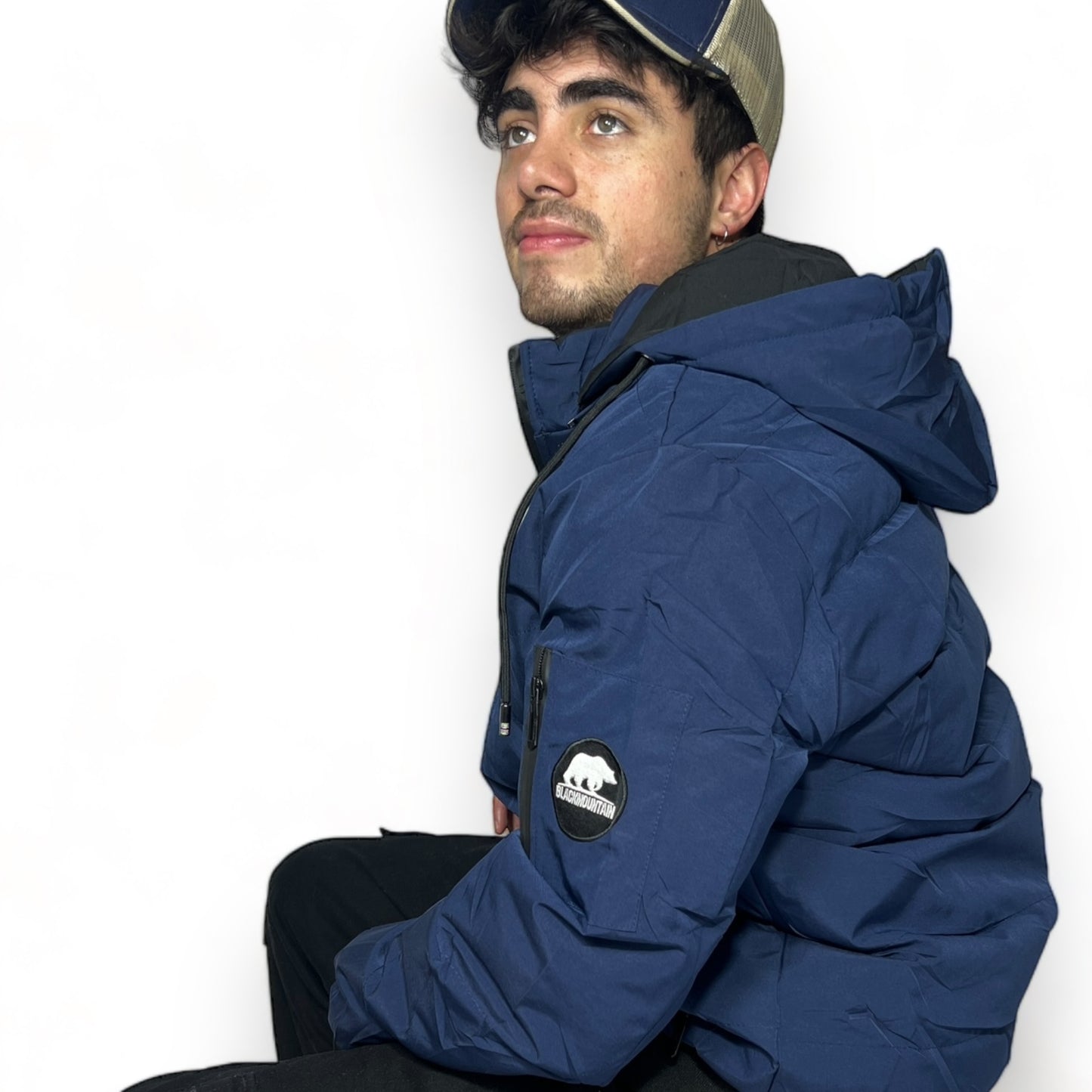 Chaqueta Unisex BMH232307-AZUL 40% OFF