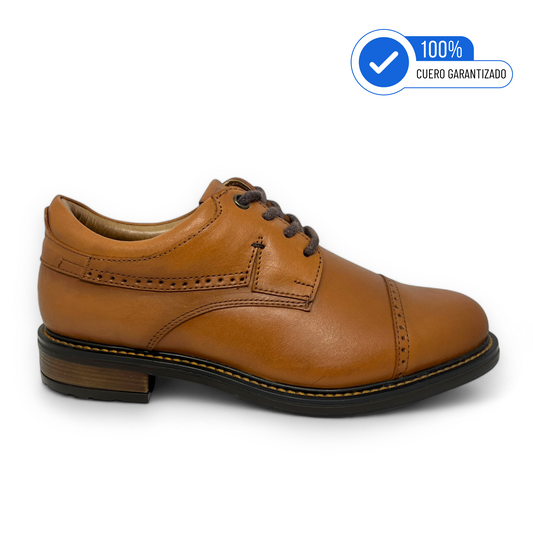 Calzado 100% Cuero Hombre BMAZ123 60% OFF 2X200