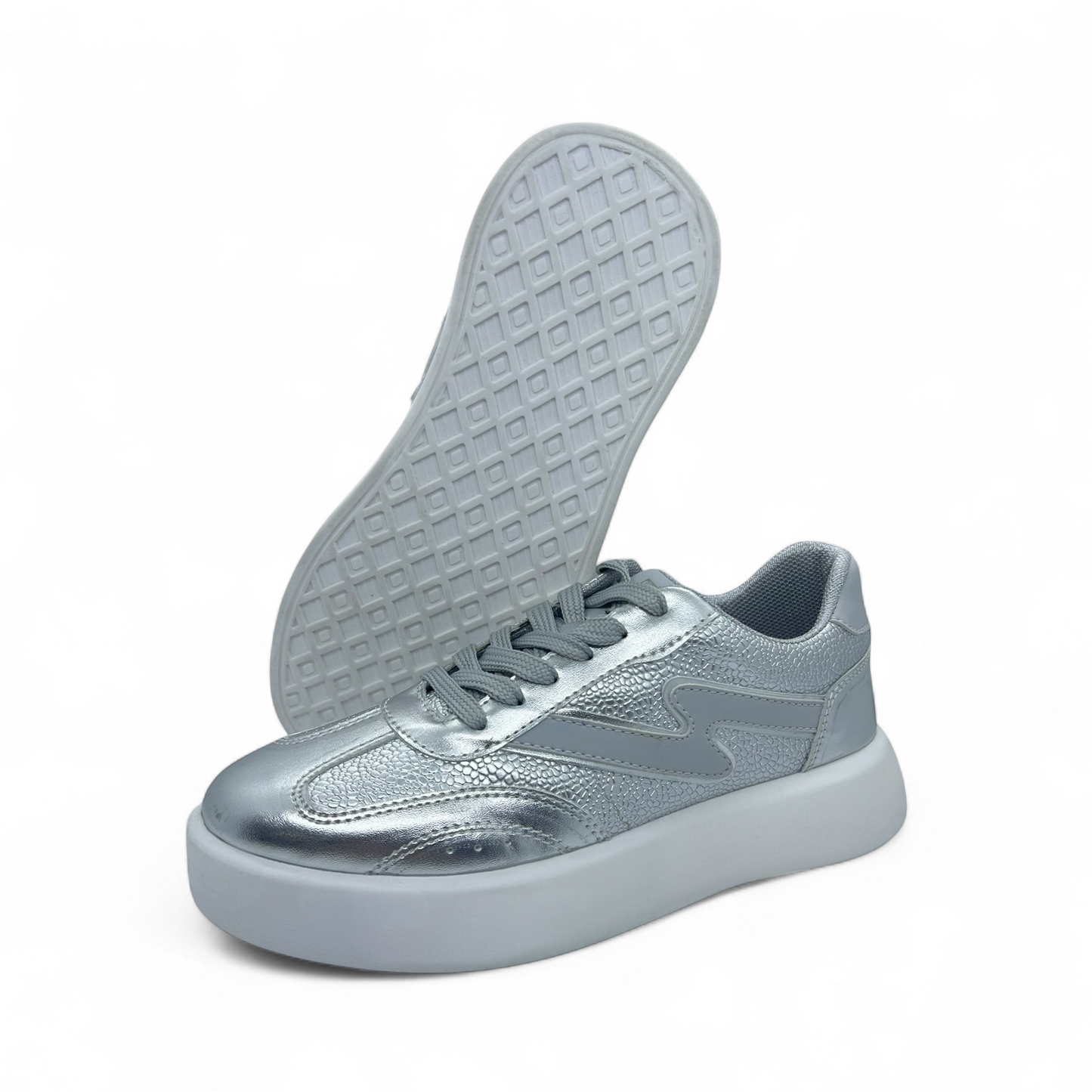 Calzado Casual Dama BMD24905-PLATEADO 10% OFF