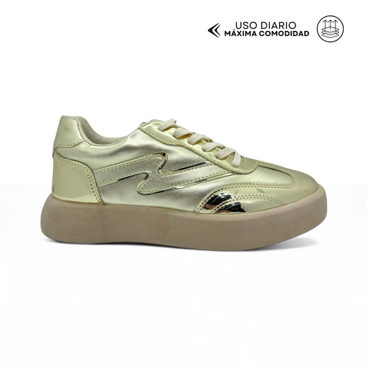 Calzado Casual Dama BMD24906-DORADO 2X300