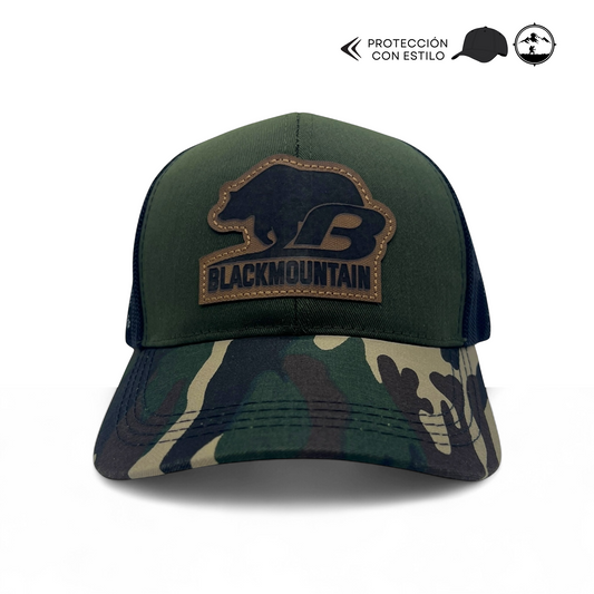 Gorra Unisex  BMU2476 VERDE/MILITAR/NEGRO
