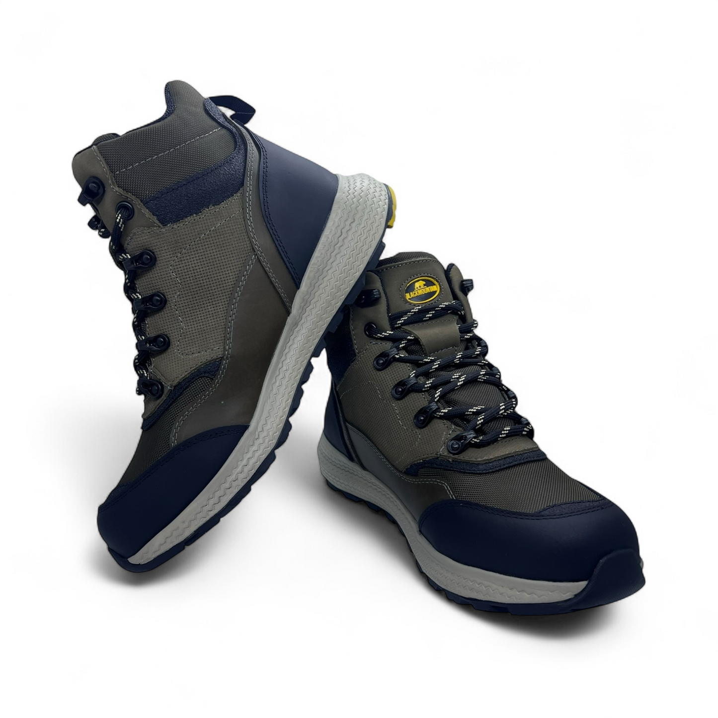 Botas Hombre outdoor 100% CUERO BMH2477361-VERDE 30% OFF