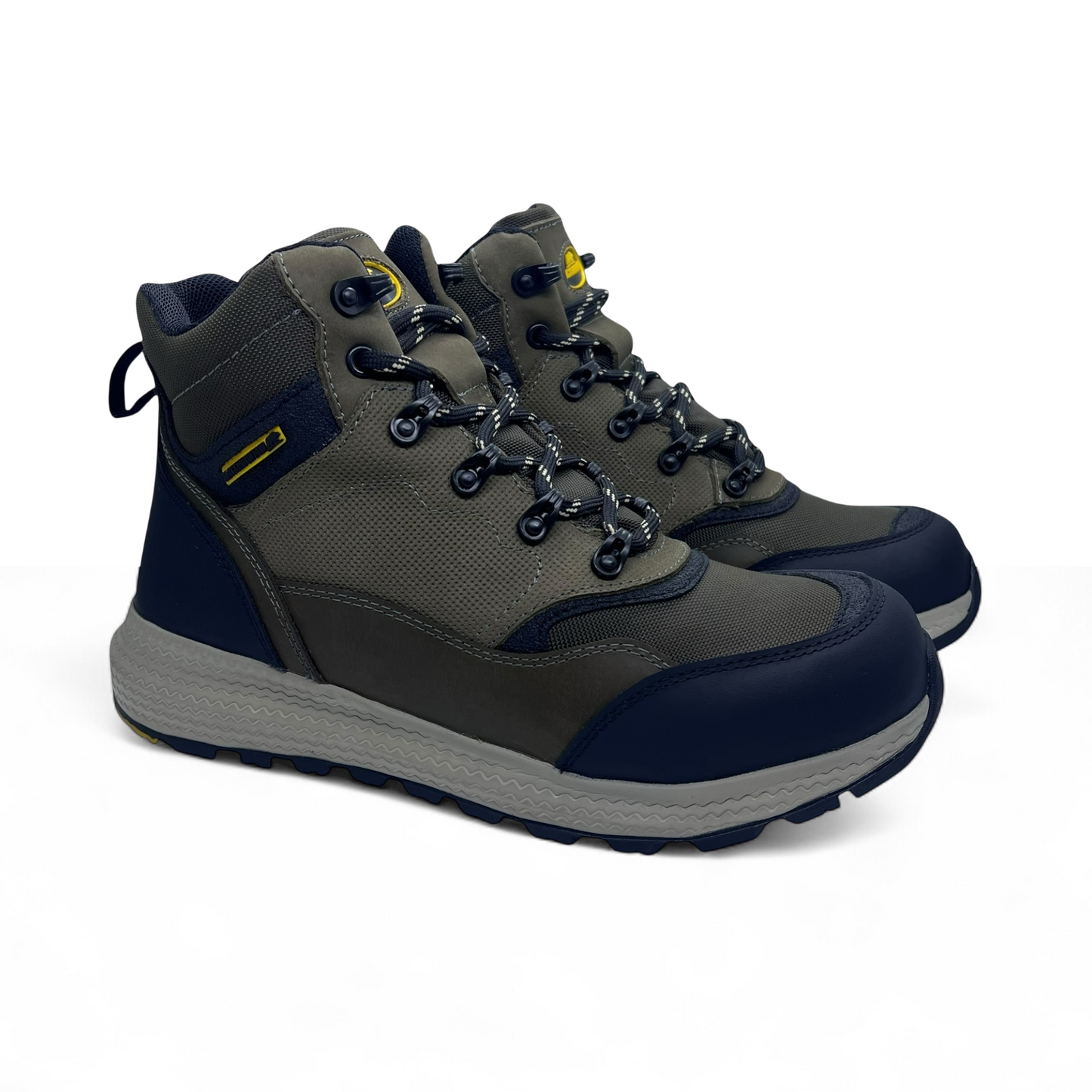 Botas Hombre outdoor 100% CUERO BMH2477361-VERDE 30% OFF