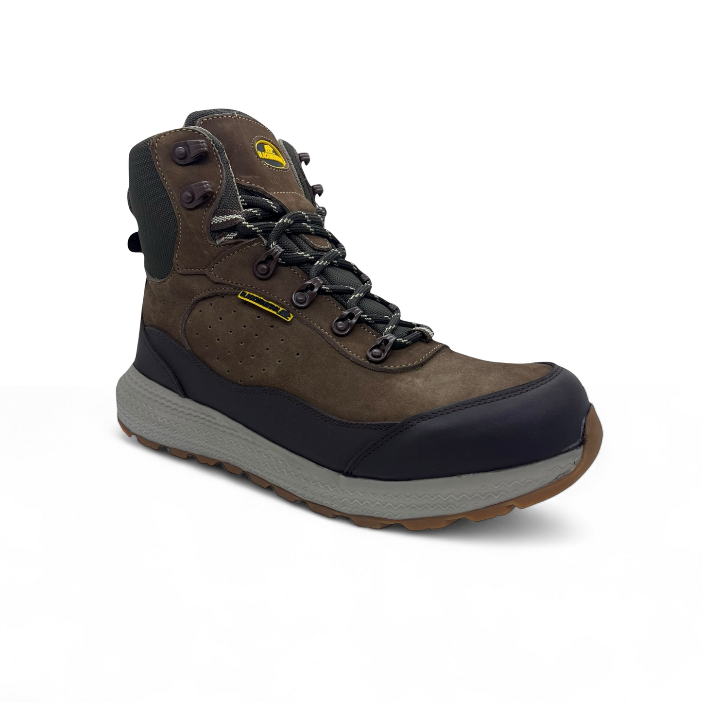 Botas Hombre outdoor 100% CUERO BMH2477378-CASTAÑO 30% OFF