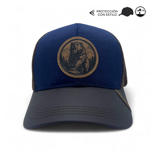 Gorra Unisex  BMU2474 AZUL REY/CAFE