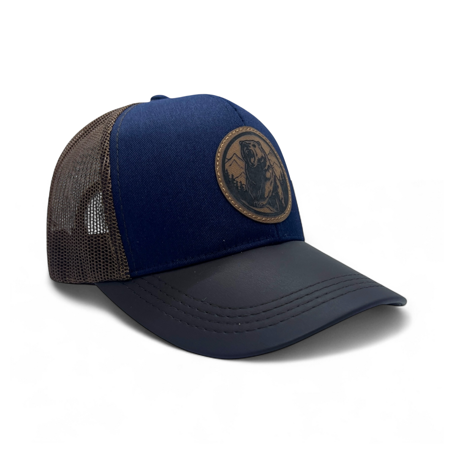 Gorra Unisex  BMU2474 AZUL REY/CAFE