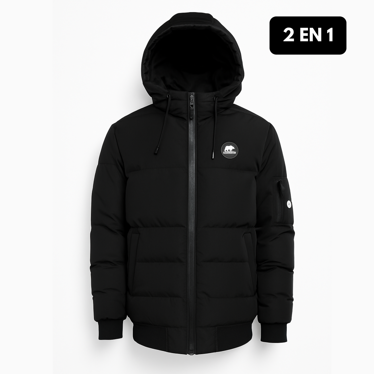 Chaqueta Unisex BMH232307-NEGRO 40% OFF