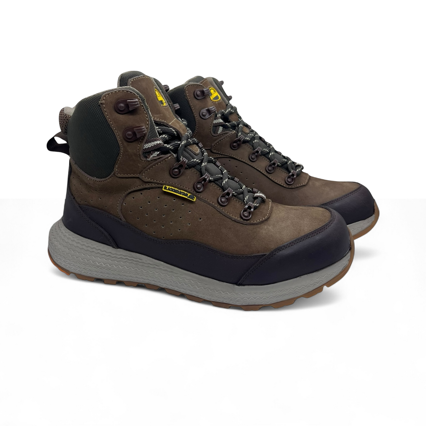 Botas Hombre outdoor 100% CUERO BMH2477378-CASTAÑO 30% OFF