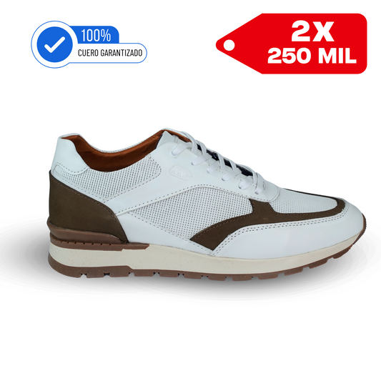Calzado 100% Cuero Hombre BM22708 60% OFF 2X250 MIL