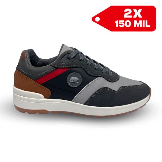Calzado casual Hombre - BMH23TOLUCA GRIS 60% OFF 2X150 MIL