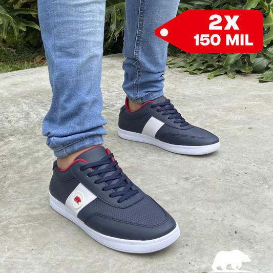 Calzado casual Hombre BM22LAZIO-AZUL 60% OFF 2X100 MIL