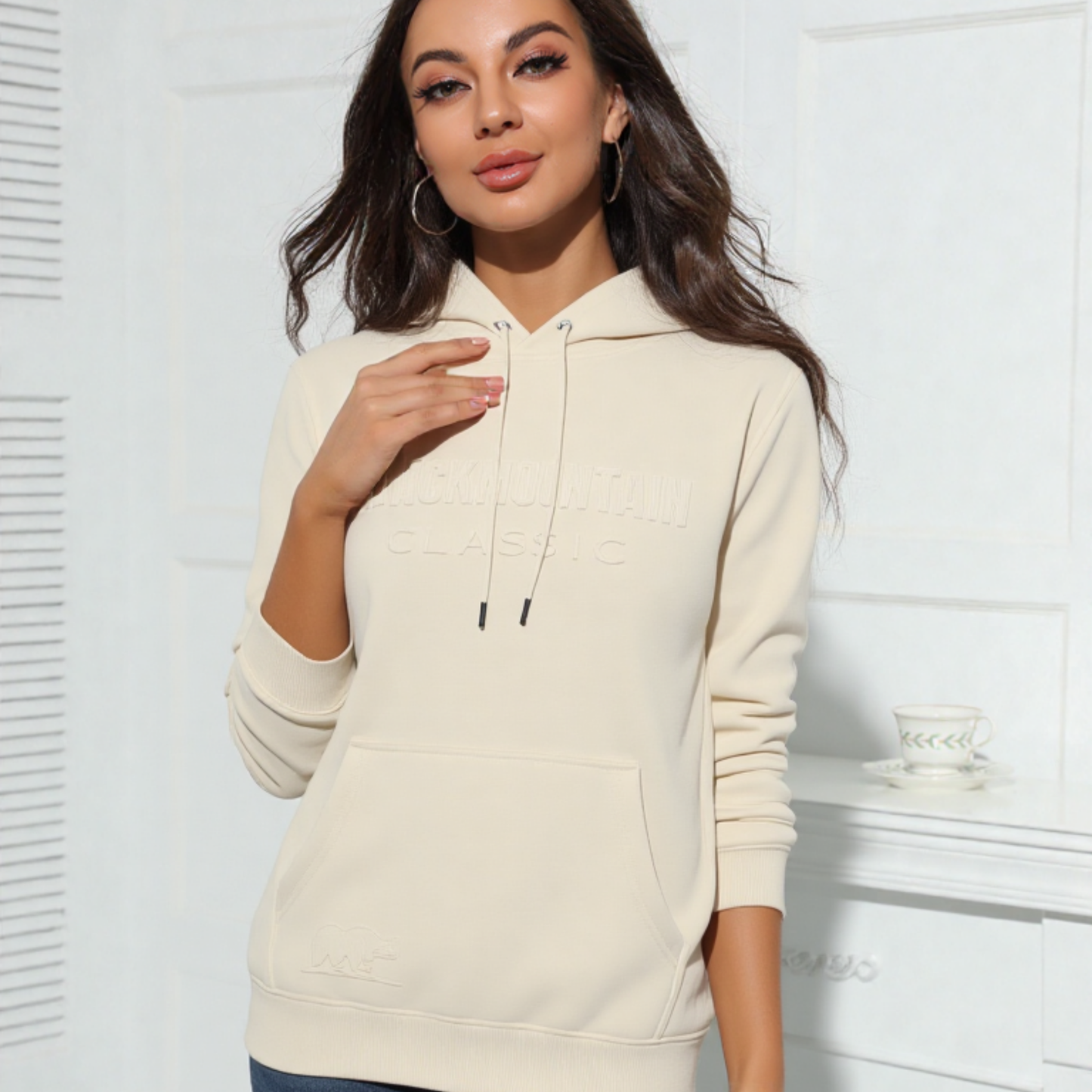 Buso deportivo clasico BMD2561-2 Crema