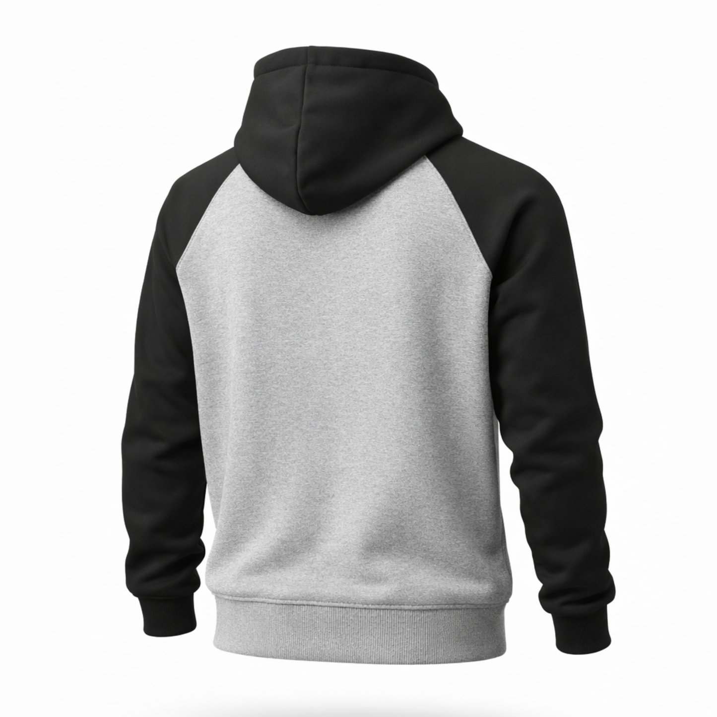 Buzo hombre bicolor BMH2581-2 Negro-gris