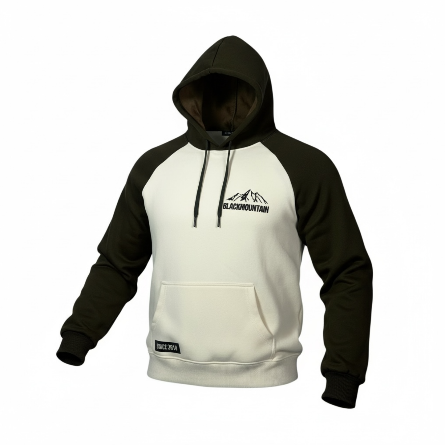 Buzo hombre bicolor BMH2581-4 Verde-beige