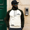 Buzo hombre bicolor BMH2581-4 Verde-beige