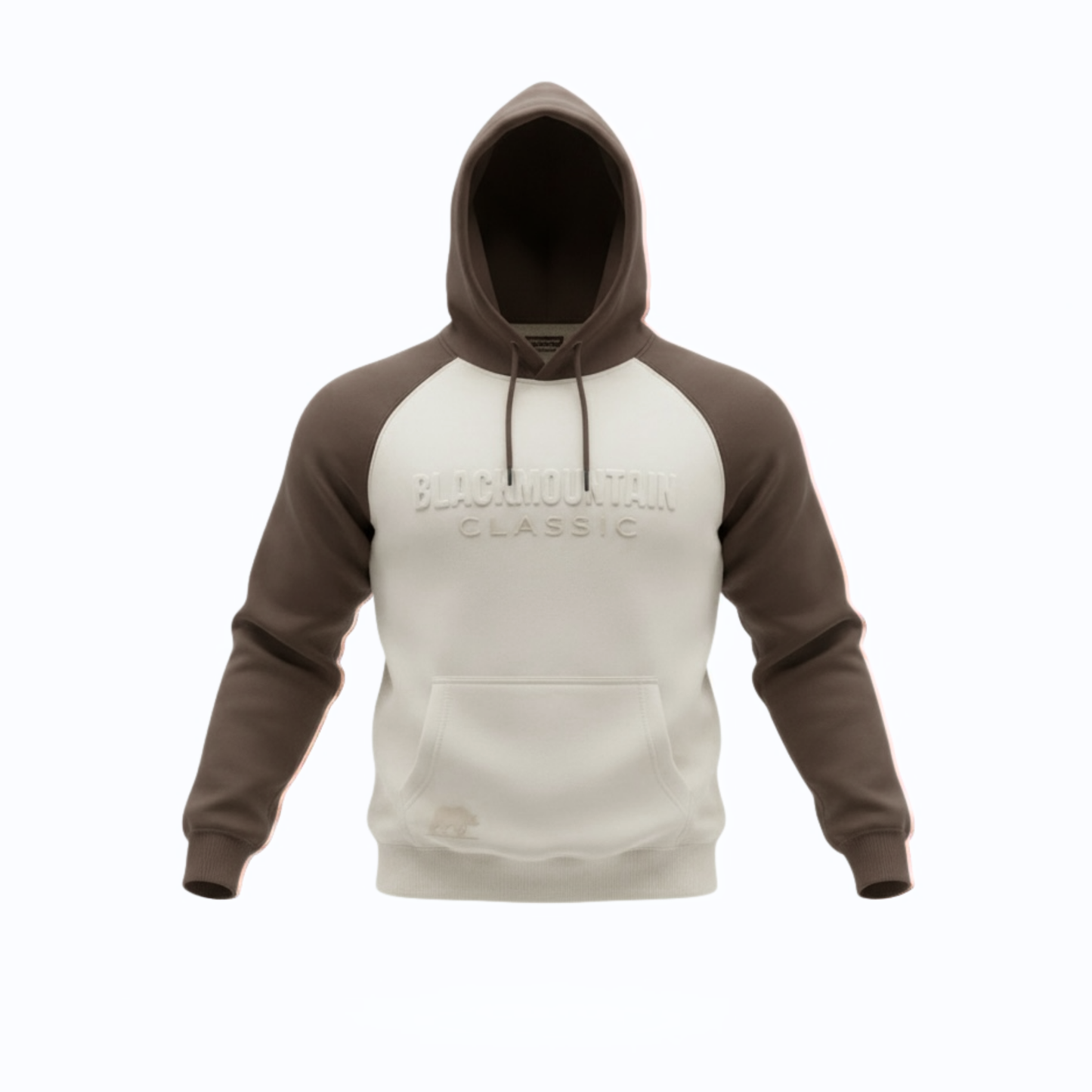 Buzo hombre bicolor BMH2581-5 Cafe-beige