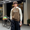 Buzo hombre bicolor BMH2581-6 Beige-cafe
