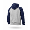 Buzo hombre bicolor BMH2581-7 Azul-gris