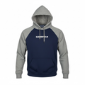 Buzo hombre bicolor BMH2581-8 Gris-azul