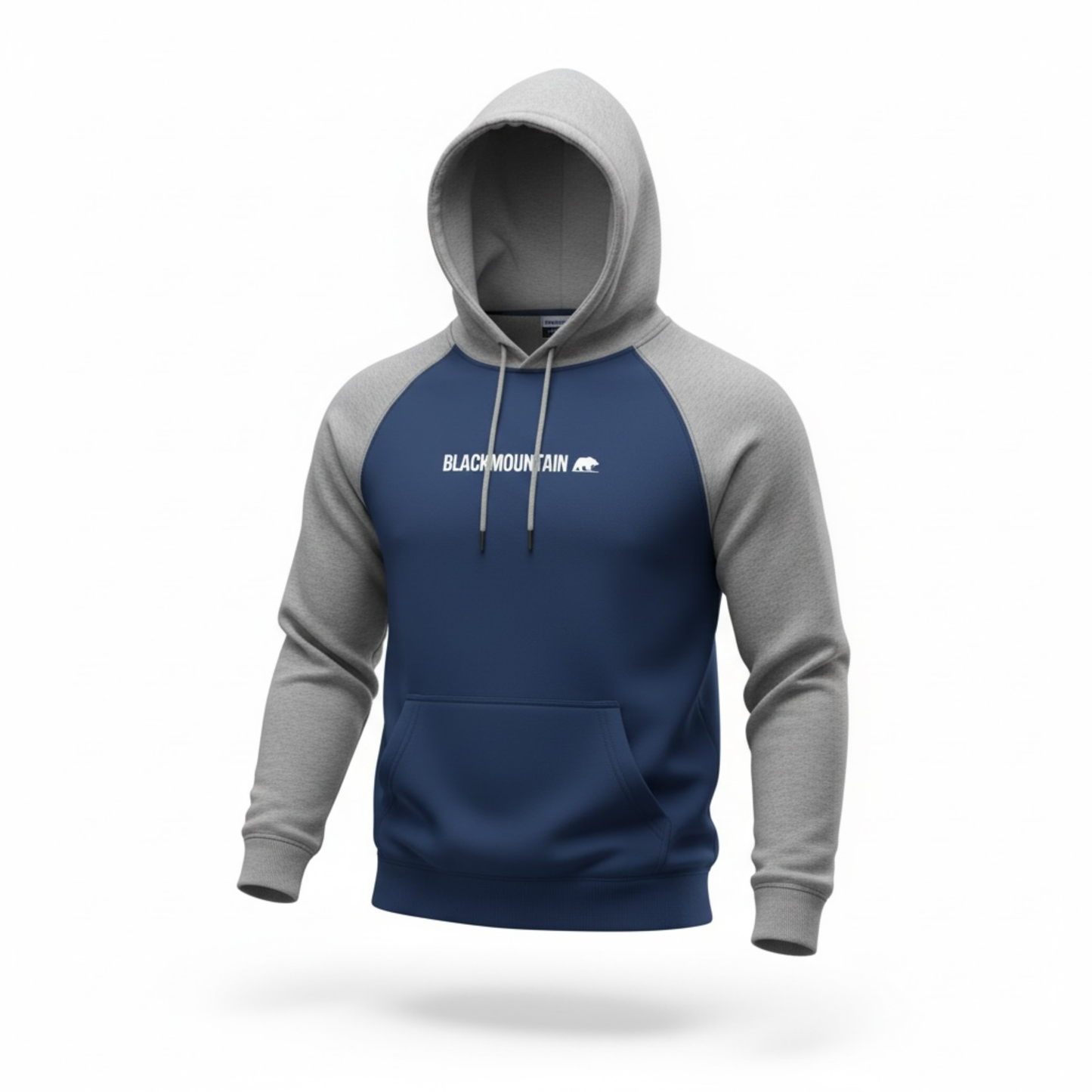 Buzo hombre bicolor BMH2581-8 Gris-azul