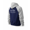 Buzo hombre bicolor BMH2581-8 Gris-azul
