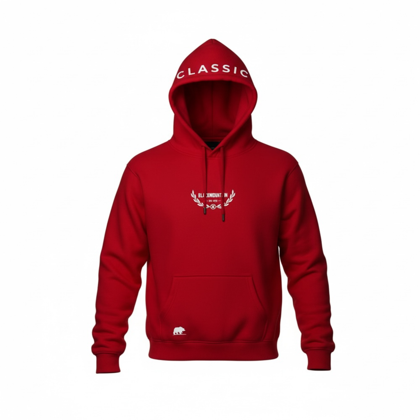 Buzo hombre casual unicolor BMH2582-5 ROJO