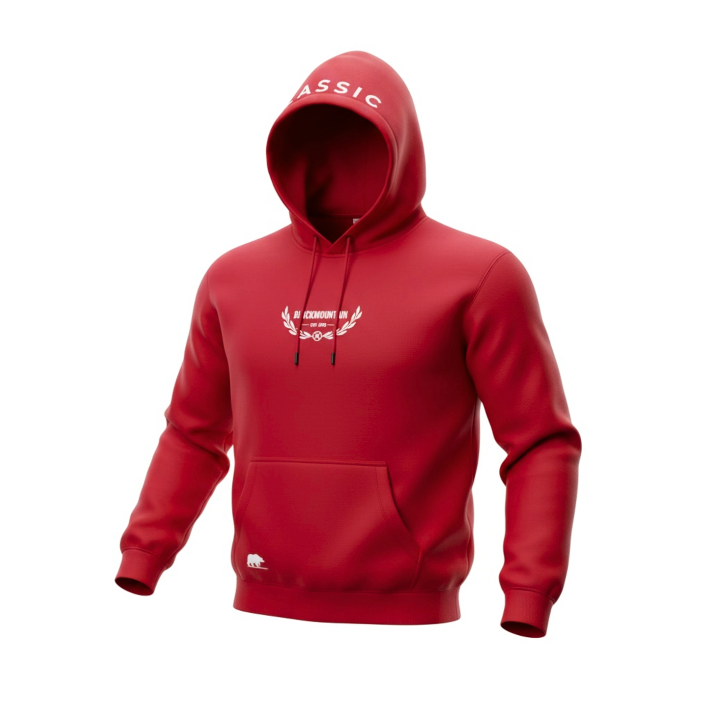 Buzo hombre casual unicolor BMH2582-5 ROJO