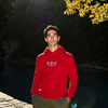 Buzo hombre casual unicolor BMH2582-5 ROJO