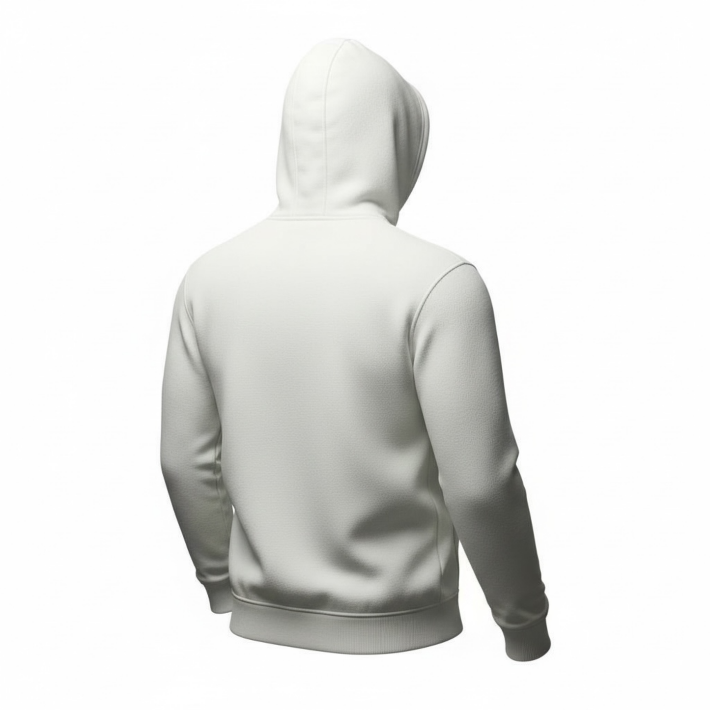 Buzo hombre casual unicolor BMH2582-6 BLANCO