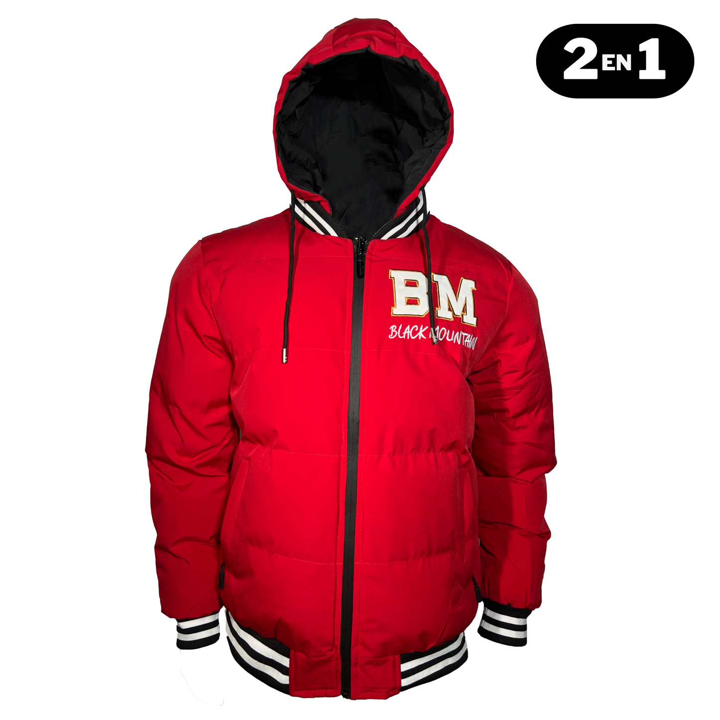 Chaqueta Unisex BMH232315-ROJO 50% OFF