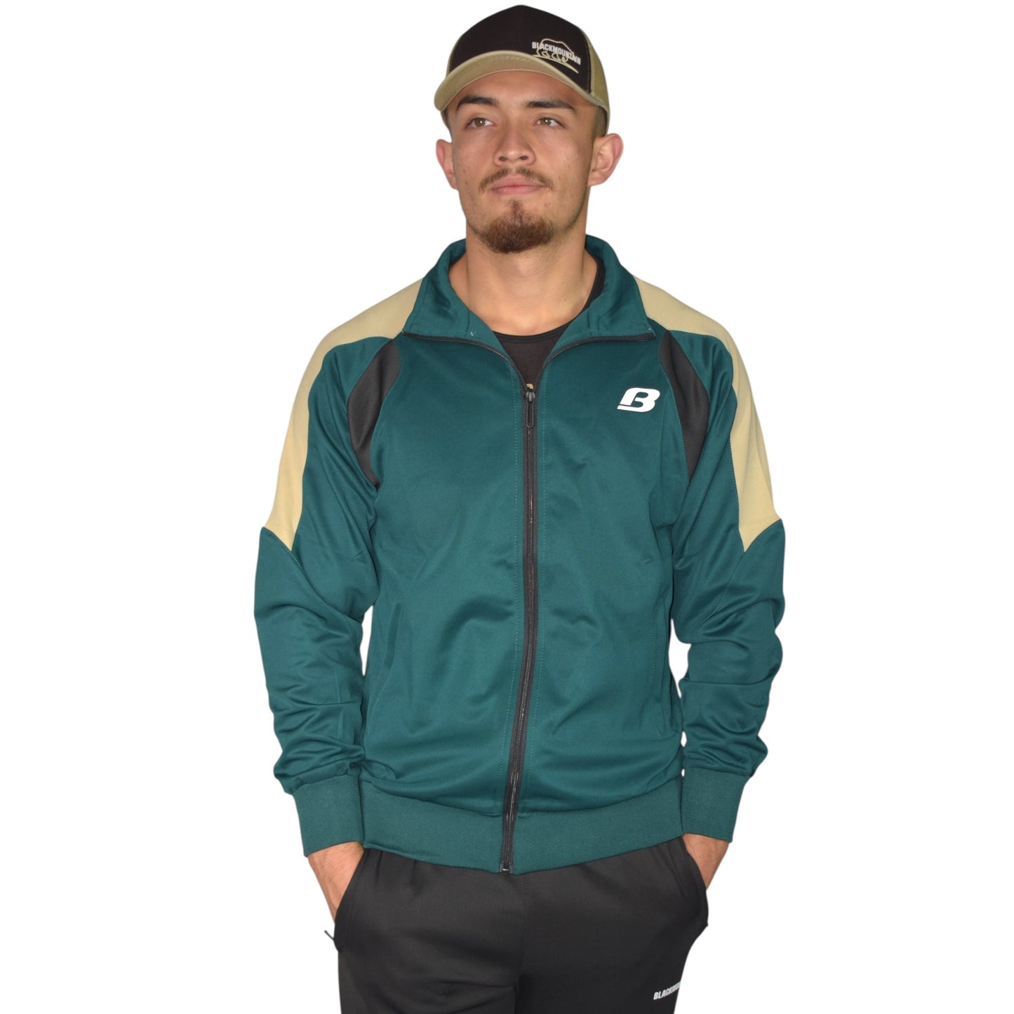 Sudadera Hombre BMU242148 - 1  Verde Esmeralda