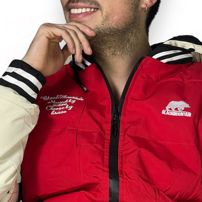 Chaqueta Unisex BMH232316-ROJO/BEIGE 40% OFF