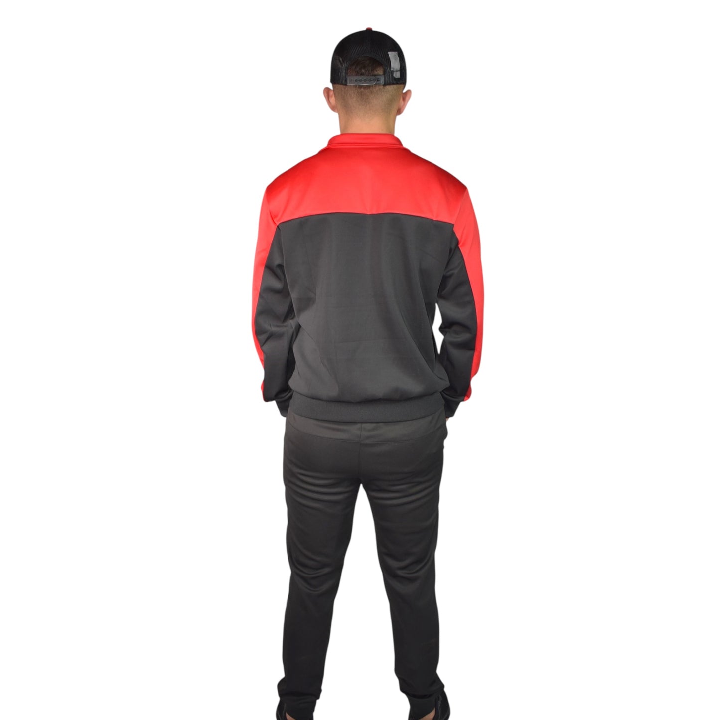Sudadera Hombre BMU242191 - 1  Rojo negro