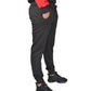 Sudadera Hombre BMU242191 - 1  Rojo negro