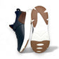 Calzado 100% Cuero Hombre BMH24912 - AZUL 20% OFF